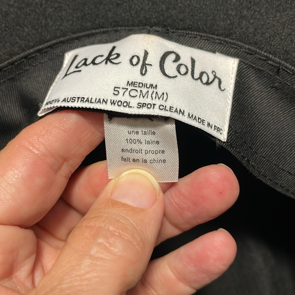 Lack of Color Hat - Picture 6 of 7